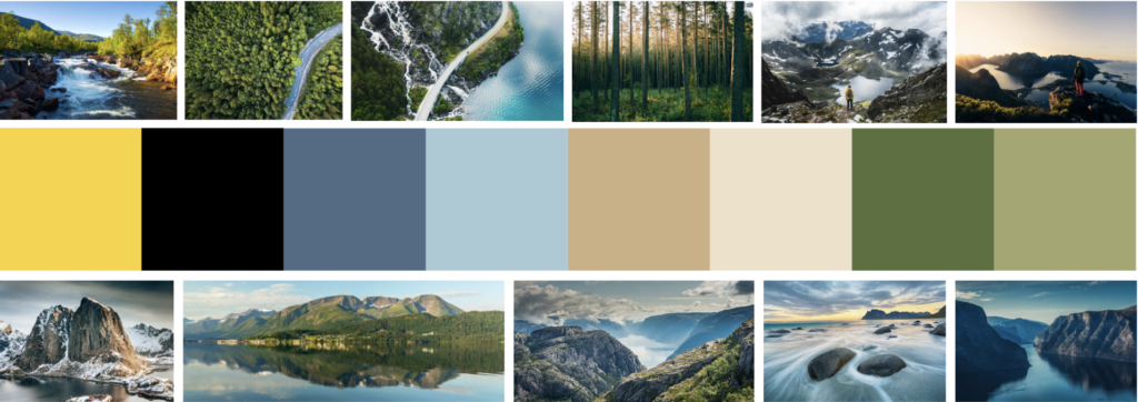 Sola Bobil fargepalett