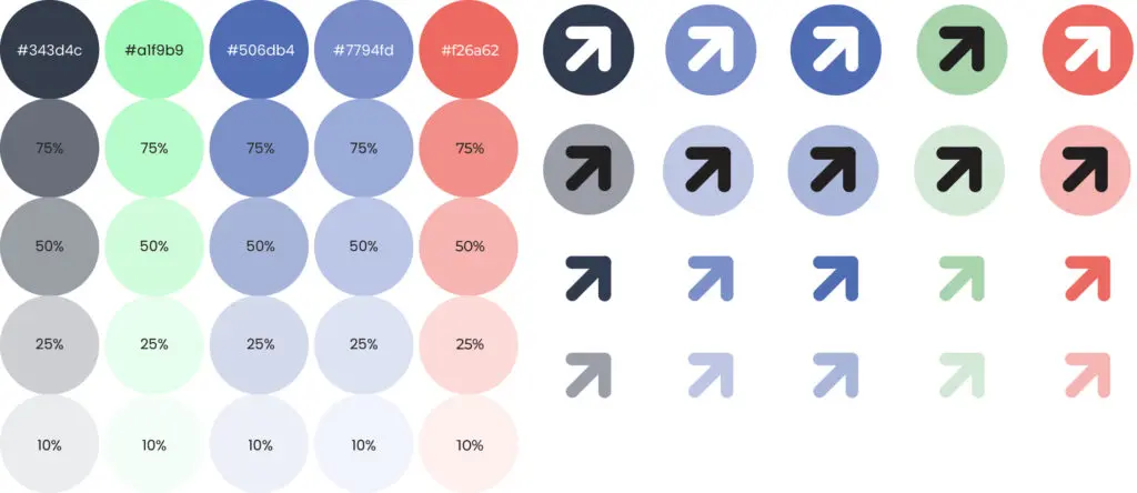Aqua Robotics fargepalett