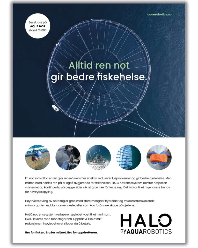 Aqua Robotics helsides annonse i Kyst